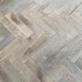 Engineered Herringbone Grey Hard Wax Oiled