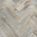 Engineered Herringbone Grey Hard Wax Oiled