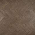 Engineered Herringbone Primrose Grey Brushed Matt Lacquered 