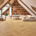 Chevron Engineered Brushed Matt Lacquered