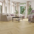 Luxury Vinyl Tiles Herringbone Natural Raw