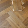 Engineered Herringbone Smoked Brushed & Oiled