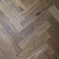 Engineered Herringbone Dark Smoked Brushed & Oiled