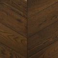 Brown Brushed & Oiled Chevron Engineered Wood Flooring