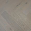 Engineered Herringbone White Oiled