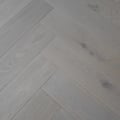 Engineered Herringbone White Oiled