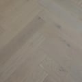 Engineered Herringbone White Oiled