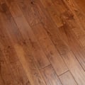 Solid Oak Uv Golden Hand scrapped Matt Lacquered Oak