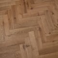 Engineered Herringbone Brushed UV Oiled Oak