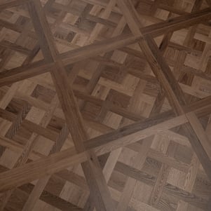 Luxury Vinyl Tiles Caramel Brown Versaille Panels