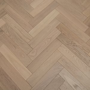Engineered Herringbone Prime Grade White Oiled