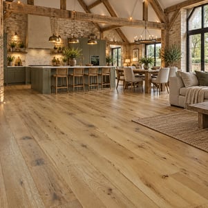 Heritage Engineered Natural Oak Click Brushed & Oiled 