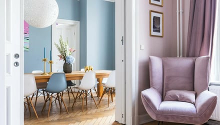 Colour trends for Living Rooms in 2022