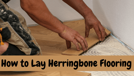 How to Lay Herringbone  Flooring