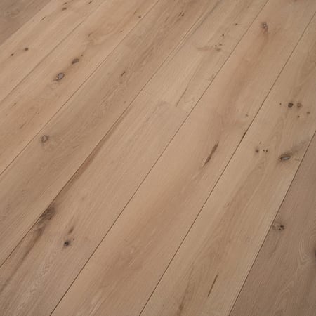 Engineered Natural Unfinished Oak Flooring