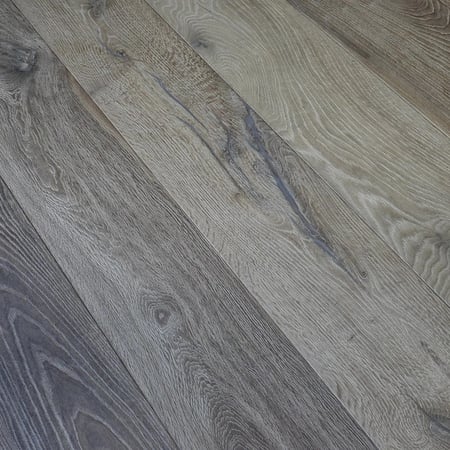 Engineered Deluxe rustic Silver Grey Distressed 15mm x 4mm x 220mm