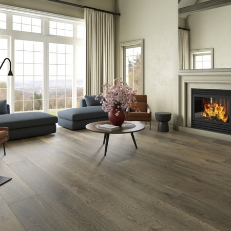 Engineered Antique Distressed Oak 