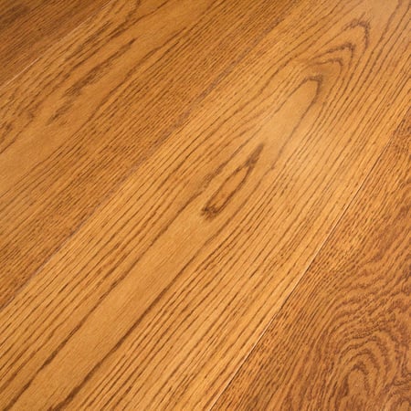 Engineered Handscraped Golden Lacquered Oak