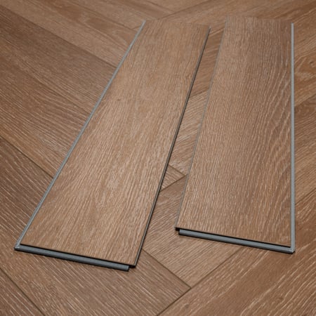 Luxury Vinyl Tiles Herringbone Honey Oak