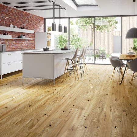 Engineered Natural Brushed Matt Lacquered Click
