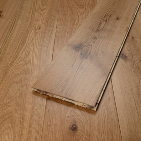 Engineered Click Natural Lacquered Select Grade
