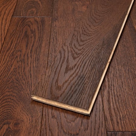 Engineered Golden Oak Brushed Matt Lacquered