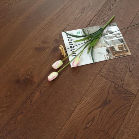Engineered Brushed Walnut Stained Uv Oiled Click