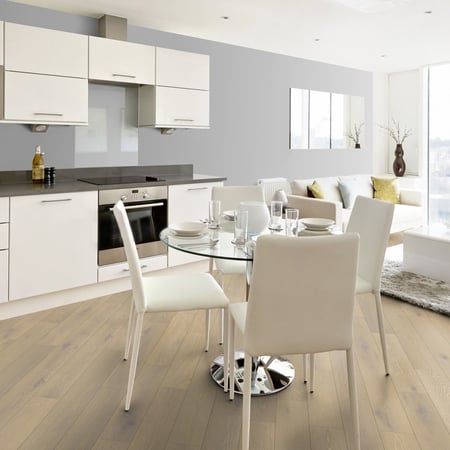 Engineered White Washed Grey Brushed & Uv Oiled