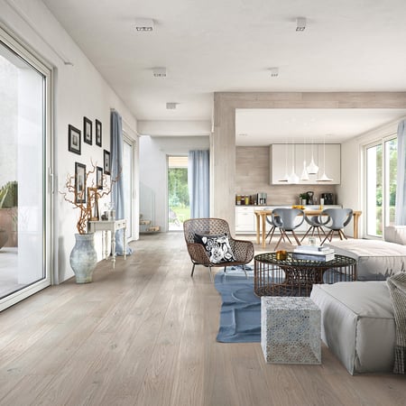 Engineered Dundee Grey Oak Brushed Matt Lacquered