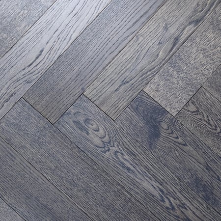 Engineered Herringbone Aurora Brushed UV Oiled  