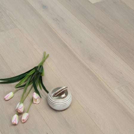 Engineered Oak Manhattan Click Brushed White Oiled