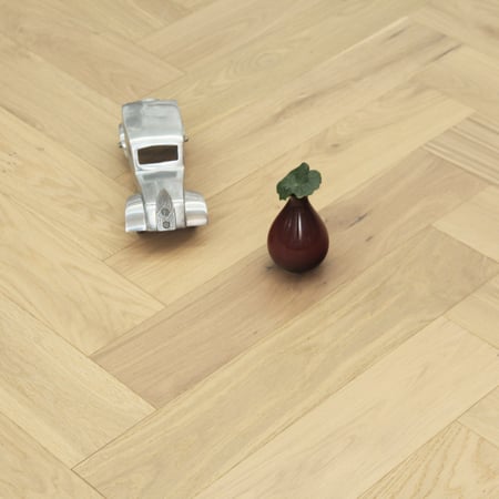 Engineered Herringbone Grey White Washed UV Oiled
