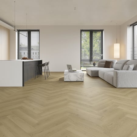 Luxury Vinyl Tiles Herringbone natural Bourbon