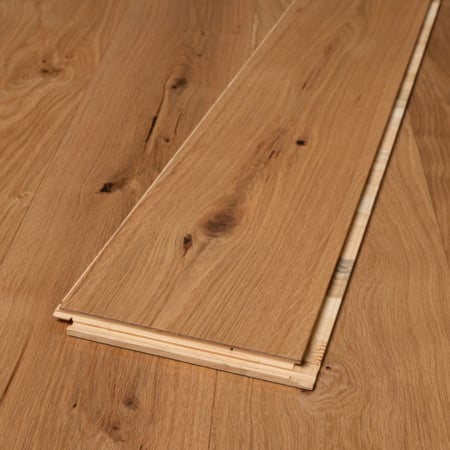 Engineered Click Oak Brushed Matt Lacquered