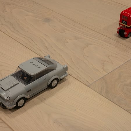 Engineered Brushed White UV Oiled