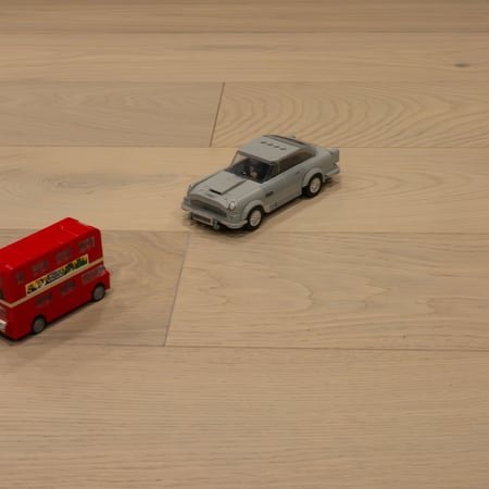 Engineered Brushed White UV Oiled