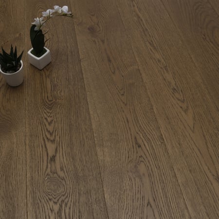 Engineered Herringbone Click Smoked Brushed & Oiled