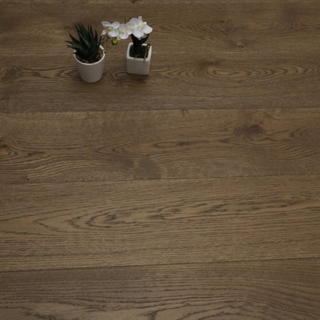 Engineered Herringbone Click Smoked Brushed & Oiled