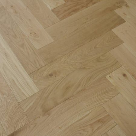 Engineered Herringbone Brushed UV Oiled