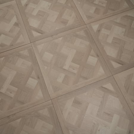 Luxury Vinyl Tiles  Glacier White Versaille Panels