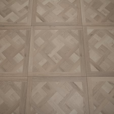 Luxury Vinyl Tiles  Glacier White Versaille Panels
