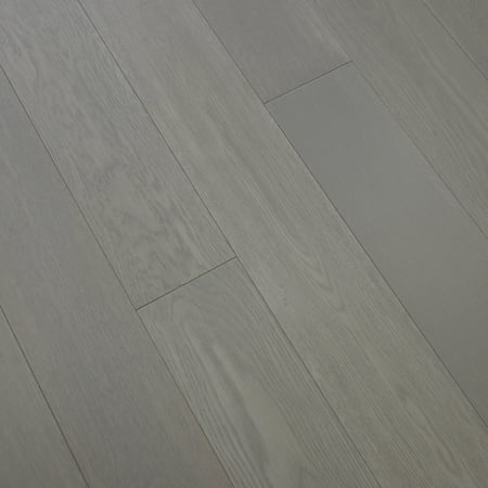 Engineered Pebble Grey Brushed & Lacquered Wood Flooring