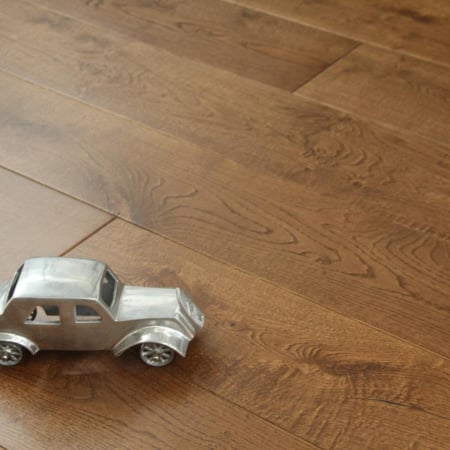 Engineered Double Smoked UV Oiled Oak 