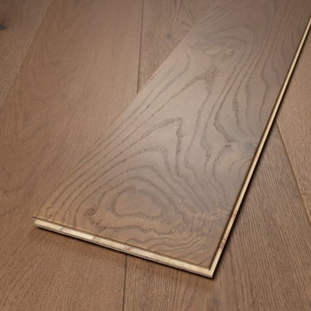 Engineered Smoked Stain Light Brushed & Oiled