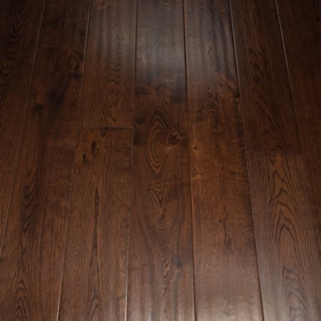 Engineered Hand Sculpted Brushed Coffee Oak Flooring