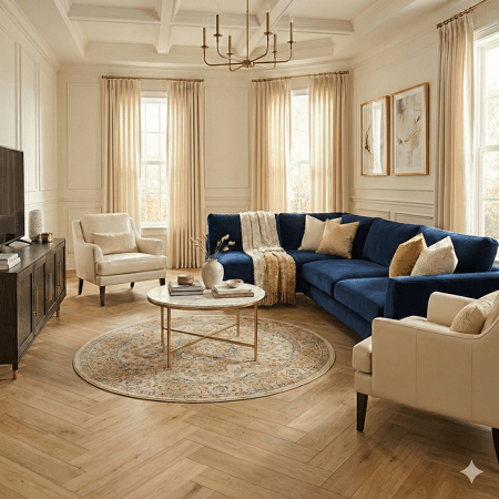 Herringbone Luxury Laminate Natural