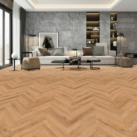 Herringbone Luxury Laminate Golden