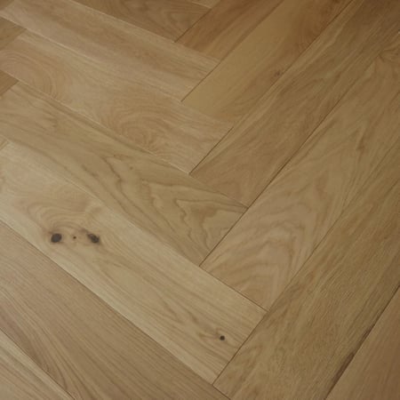 Engineered Herringbone Brushed Matt Lacquered