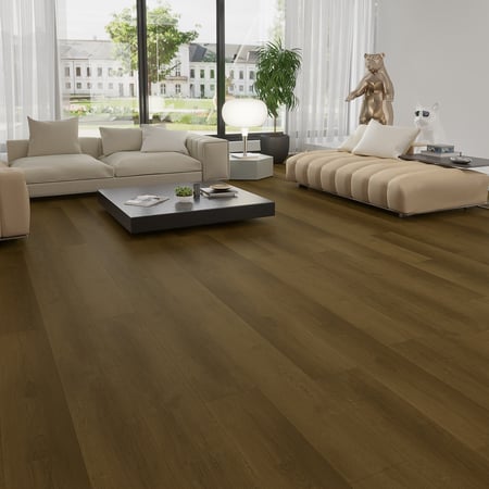 Luxury Vinyl Tile Dark Smoked