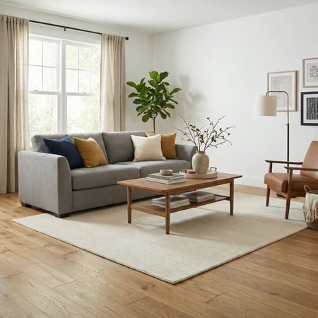 Engineered Golden Wheat Brushed Matt Lacquered